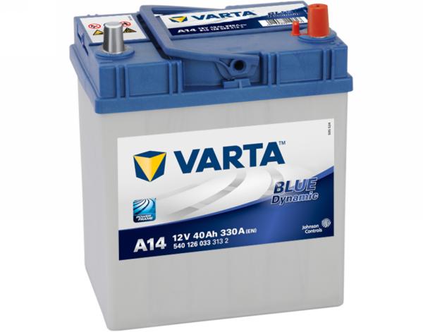verzoek salade activering VARTA A14 BLUE Dynamic 12V 40Ah Accu 187x127x227 mm - Advitek Marine  Systems A.M.S. B.V.