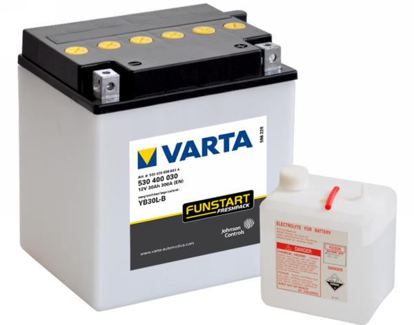 Identiteit Van streek programma VARTA YB30L-B Freshpack 12V 30Ah Motor Accu 168x132x176 mm - Advitek Marine  Systems A.M.S. B.V.